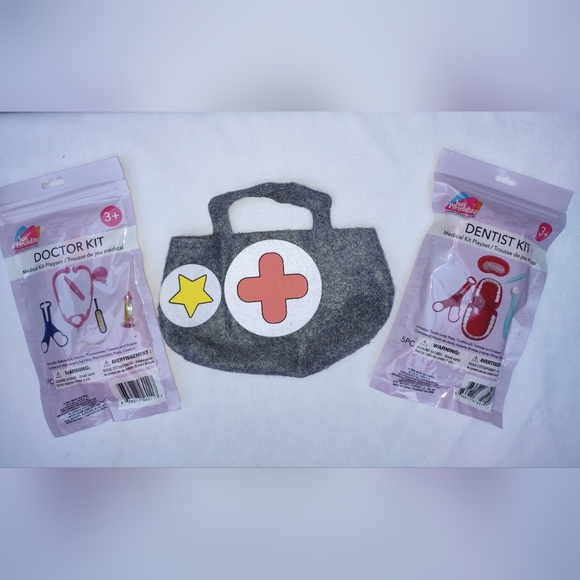 Doctor in Training Set Learn Exploration Imagination Play Toy Dentist Nurse - Picture 9 of 12